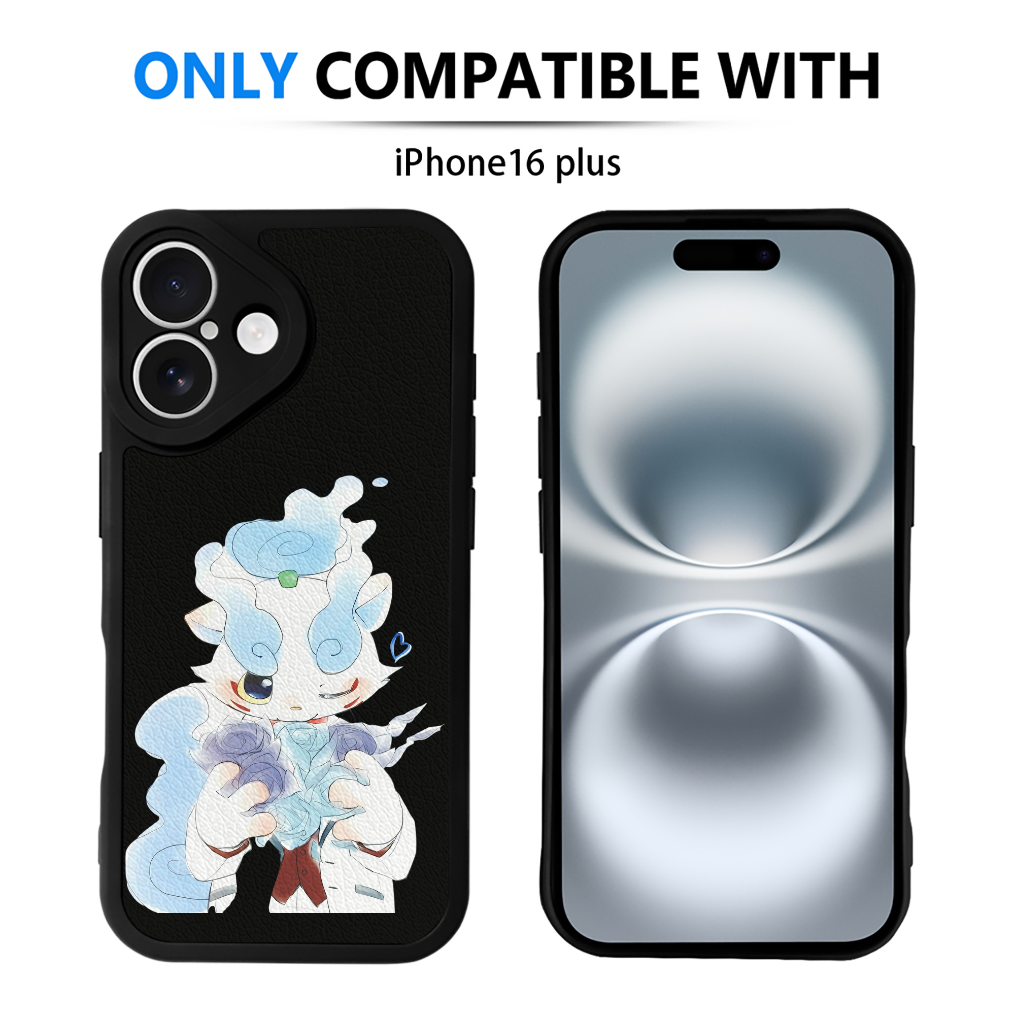 （画像用） 妖怪ウォッチ Yo-kai Watch 【iPhone 16シリーズ対応】シリコンスマホケース（レザー調） 材質：シリコン